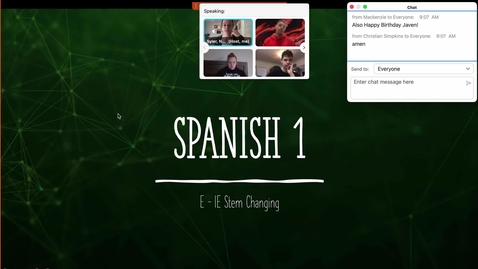 Thumbnail for Stem Changing Verbs