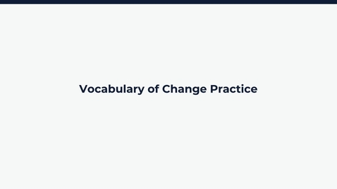 Thumbnail for Lesson: Vocabulary of Change