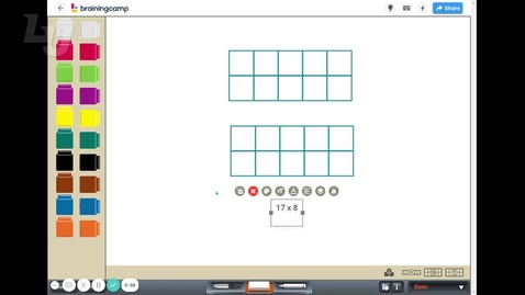 Thumbnail for Multiplication using ten frames!