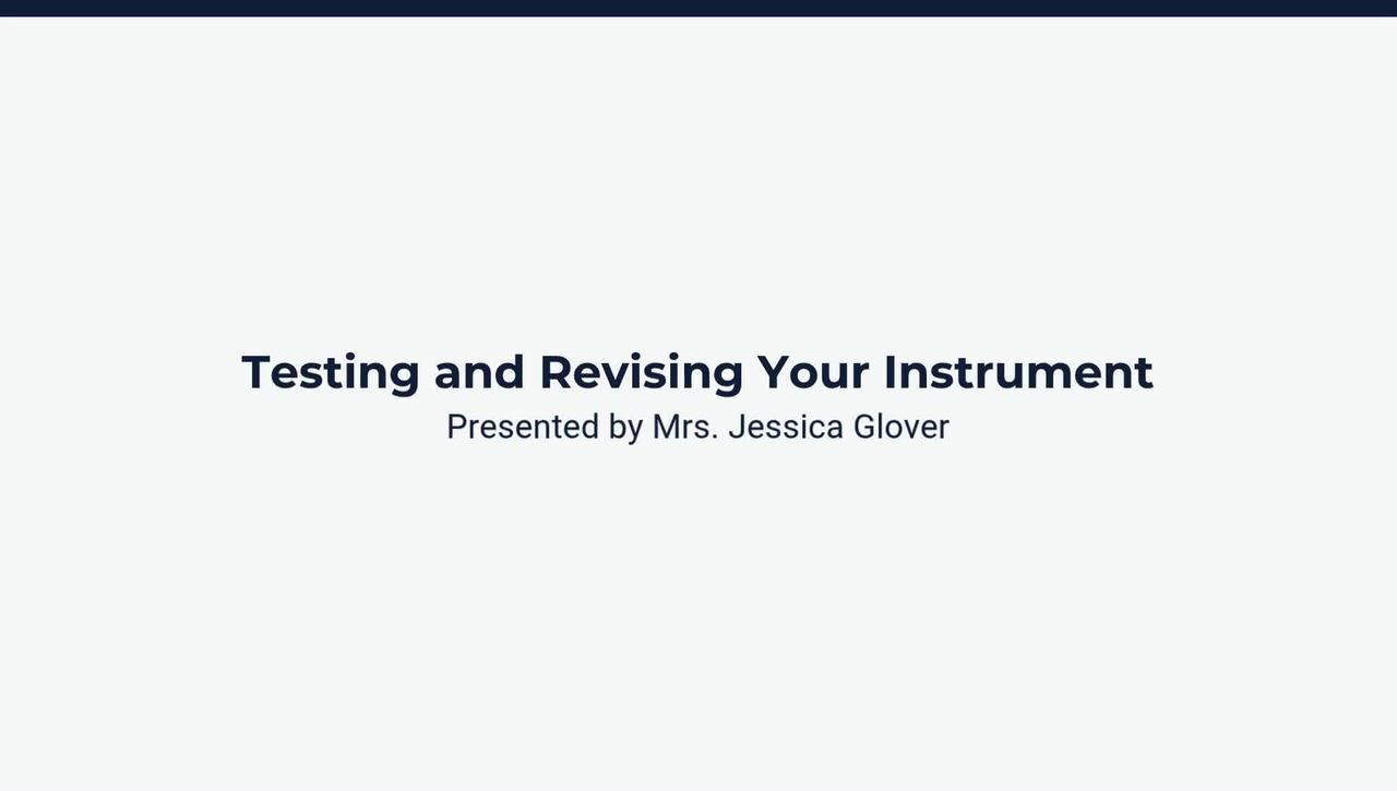 Lesson 4: Creating an Instrument