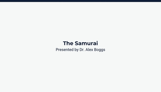 The Samurai