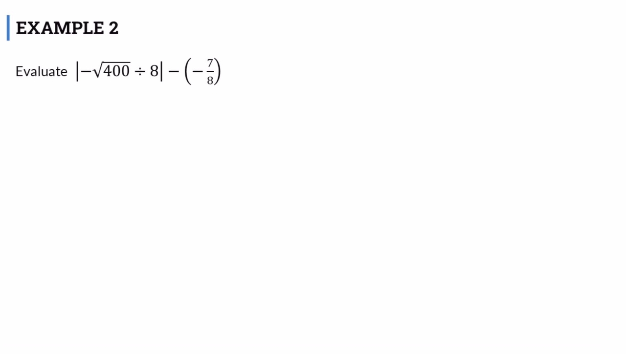 Lesson: Order of Operations with Square Roots (Segment 3)
