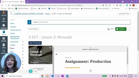 Thumbnail for Lan 0500 3.10.T - Lesson 2_ Persuade