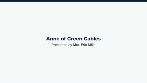 Thumbnail for Anne of Green Gables