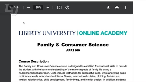 Thumbnail for Family and Consumer Science - Cooking Labs