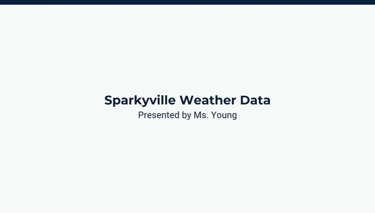 Lesson 3: Observing and Recording Weather