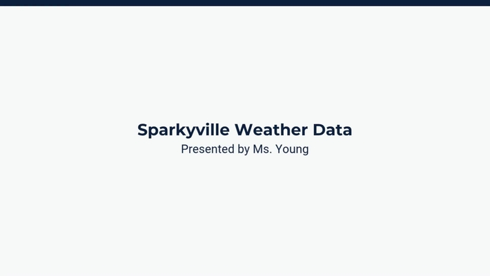 Lesson 3: Observing and Recording Weather