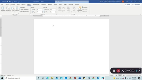 Thumbnail for Formatting a Document in MLA Using Word on a PC