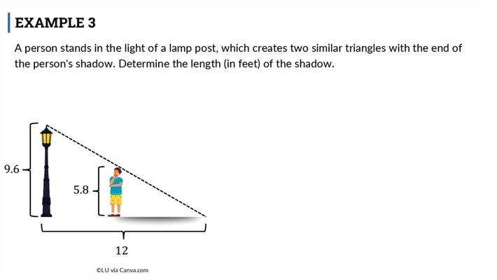 Lesson: Word Problems with Similar Figures (SR3)