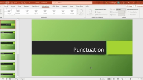 Thumbnail for Punctuation help