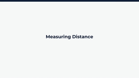 Thumbnail for Measuring Distance