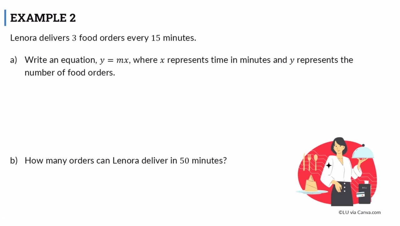 Lesson: Slope Word Problems (SR2)