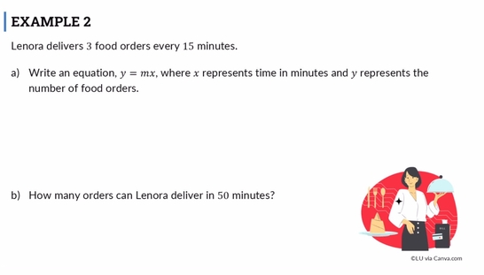 Lesson: Slope Word Problems (SR2)