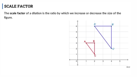 Thumbnail for Lesson: Dilations in the Coordinate Plane (SR2)