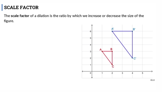 Lesson: Dilations in the Coordinate Plane (SR2)
