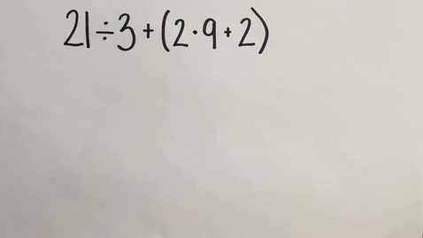 Thumbnail for 1.4.W - Modeling the Equation - Example #2