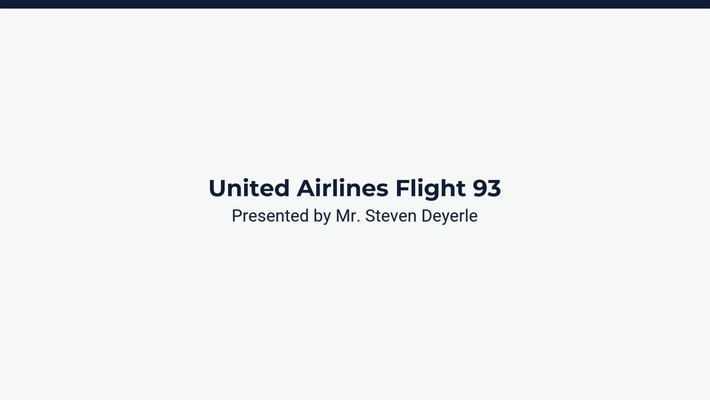 Lesson: 9/11 &amp; the Global War on Terror