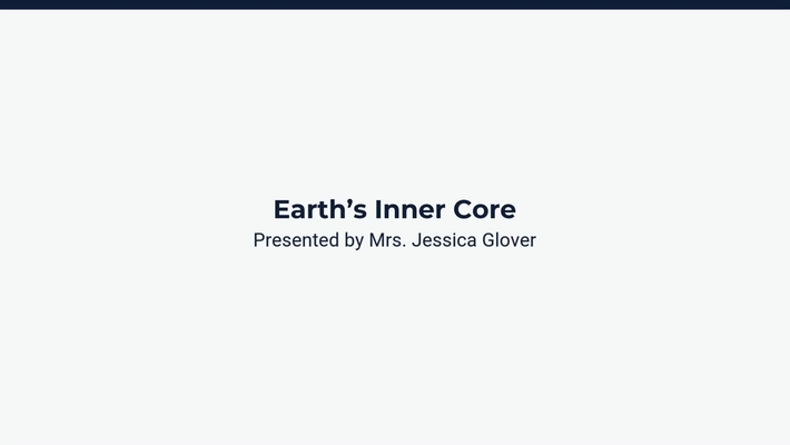 Lesson 2: Inner Core