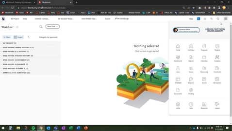 Thumbnail for Workfront Training for Managers: Submitting a CFF