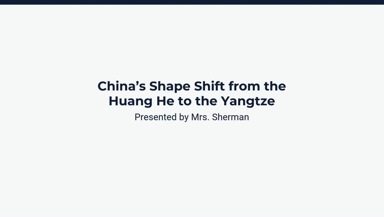 Lesson 3: Changing Borders, Changing Times