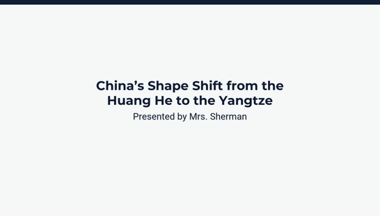 Lesson 3: Changing Borders, Changing Times