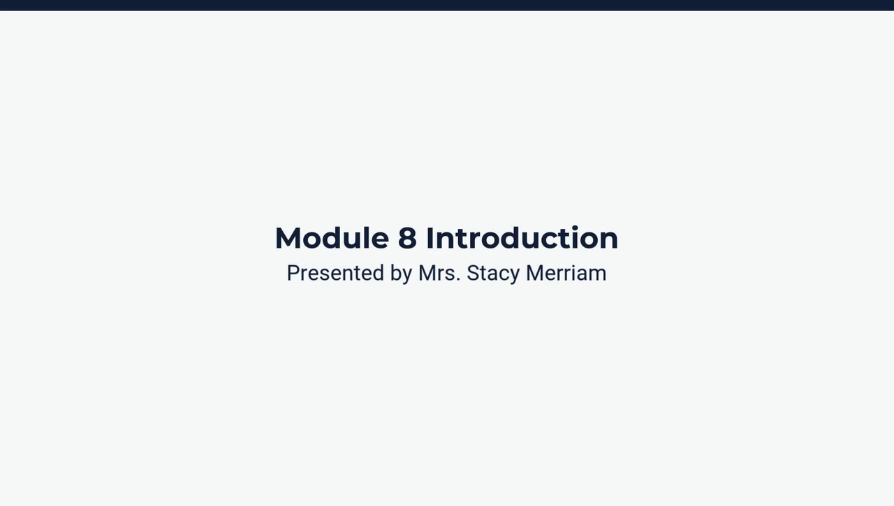 Module Introduction: Turn of the Century