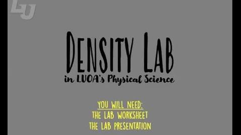 Thumbnail for SCI0800, 1.3.R: Density Lab