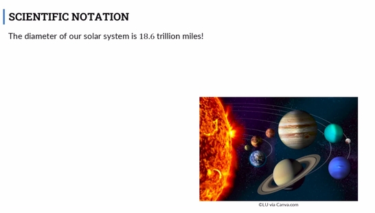 Lesson: Reading Scientific Notation (Segment 1)