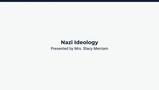 Lesson: The Hidden War: The Holocaust