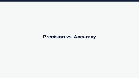Thumbnail for Precision vs. Accuracy
