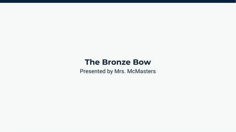 Thumbnail for The Bronze Bow