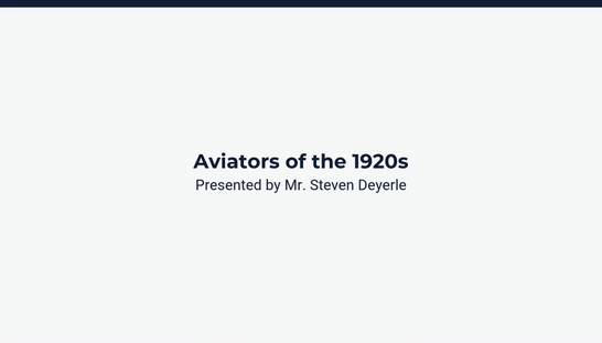 Lesson: The Automobile & Aviation