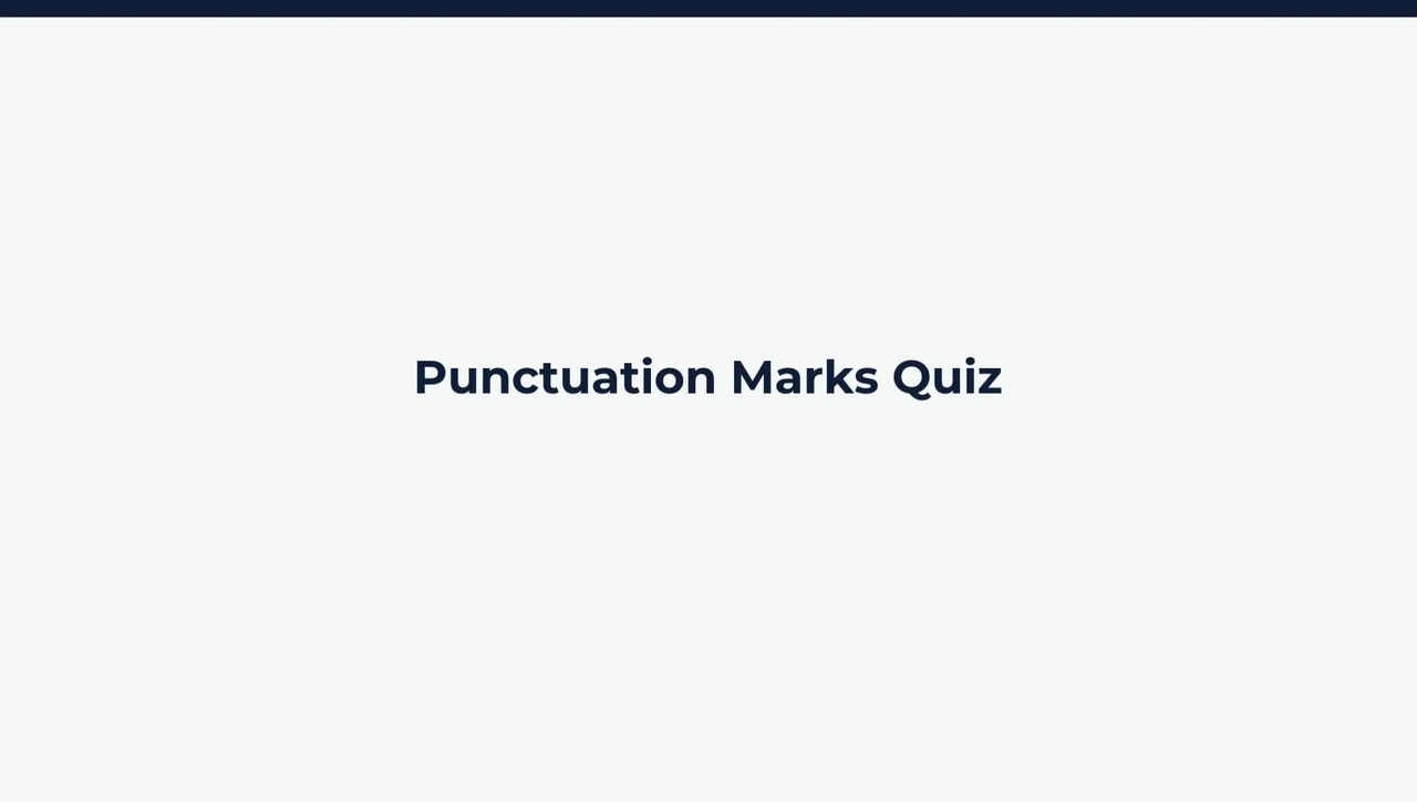Lesson: Sentence Writing Conventions