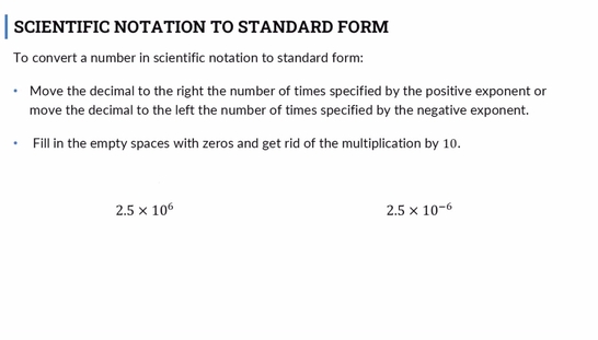 Lesson: Reading Scientific Notation (Segment 2)