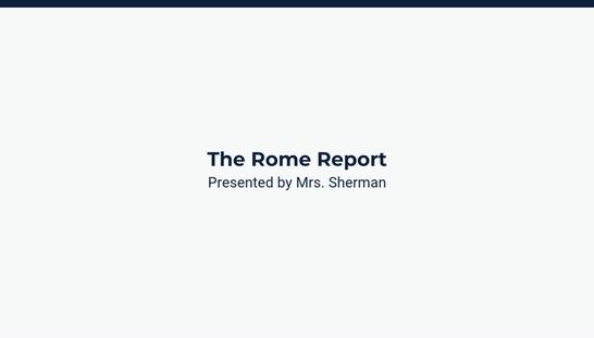 Lesson 1: Ancient Rome