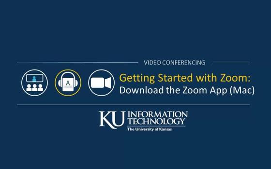 How To Download The Zoom Meeting App For Mac Information Technology