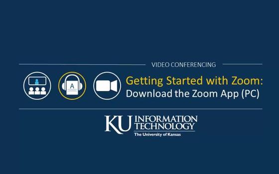 How To Download The Zoom Meeting App For Pc Information Technology