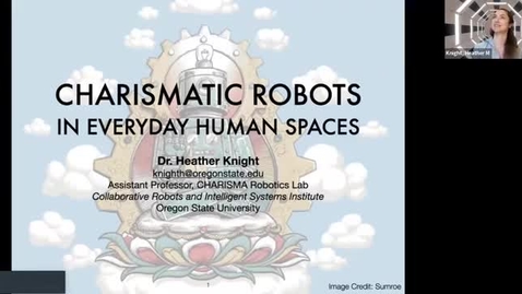 Thumbnail for AI Seminar 17 - Heather Knight