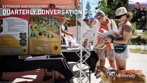 Thumbnail for OSU Division of Extension and Engagement Quarterly Conversation