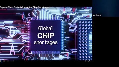 Thumbnail for entry Panel Discussion Global Chip Shortages during COVID19: Intel, LAM Research, ControlTek, TTI