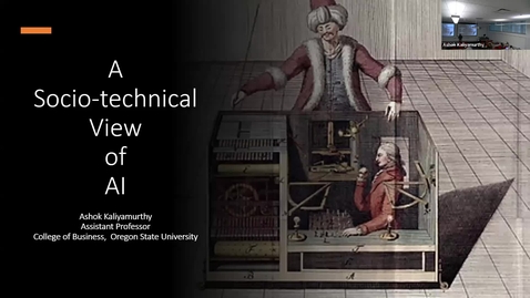 Thumbnail for AI Seminar 121: Ashok Kaliyamurthy