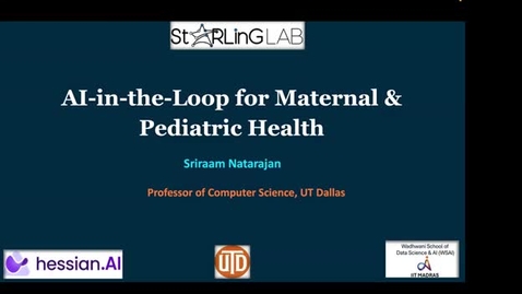 Thumbnail for AI seminar 127: Sriraam Natarajan