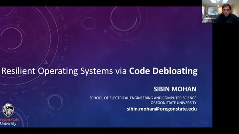 Thumbnail for Tech Talk Tuesday: Resilient Operating Systems via Code Debloating