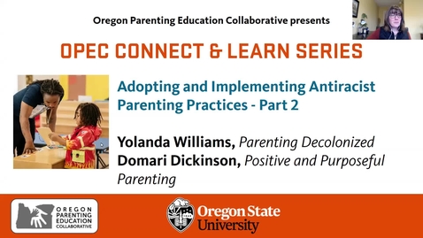 Thumbnail for entry Adopting and Implementing Antiracist Parenting Practices - Part 2