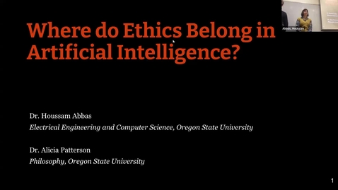 Thumbnail for AI Seminar 86: Houssam Abbas and Alicia Patterson