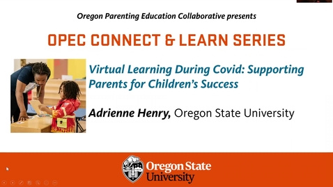 OPEC CONNECT & LEARN - OSU MediaSpace