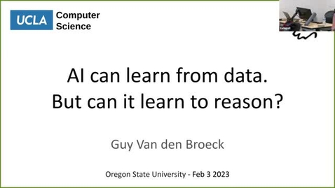 Thumbnail for AI Seminar 37 - Guy Van den Broeck