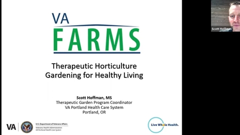 Thumbnail for Therapeutic Horticulture, Gardening for Healthy Living