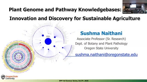 Thumbnail for BPP 2025 Fall Seminar: Sushma Naithani