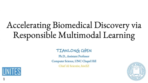 Thumbnail for AI Seminar 123: Tianlong Chen